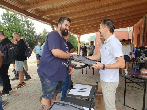 Közös reggeli és ajándékosztás