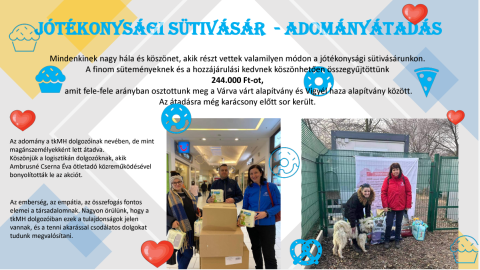 Adományátadás