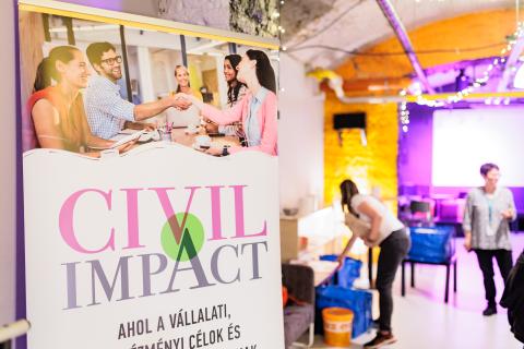 Együttműködés a Civil Impact Alapítvánnyal