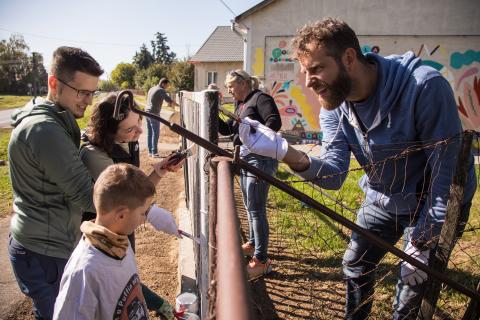 ROM Vándor kerítésfestés