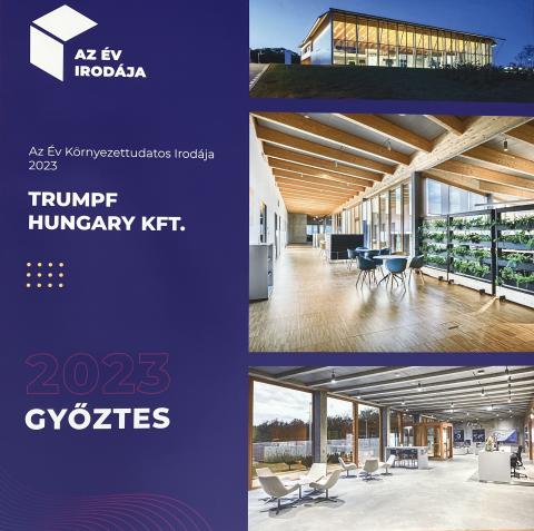 Az év környezettudatos irodája 2023