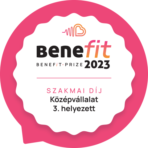beneFit Prize 2019 - Középvállalati kategória, 3. helyezés