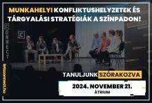 Digitalizáció - Nevetve megoldottuk: színházi HR-tréning és munkahelyi konfliktuskezelési technikák az első Connect Conflict Nighton 